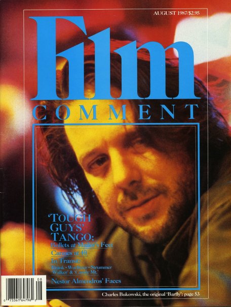 FILM COMMENT magazine side cover Issue 121 July/August 1987