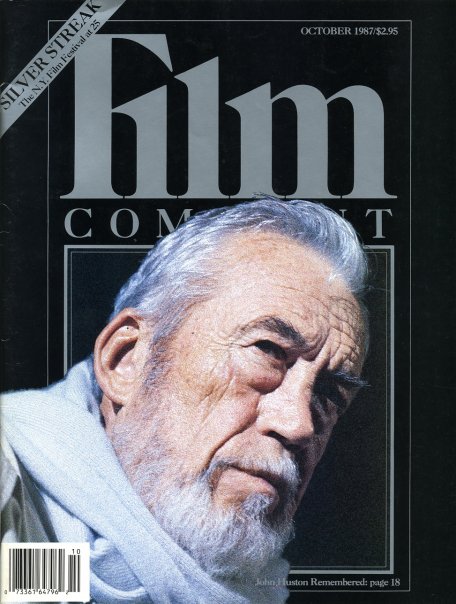 FILM COMMENT magazine side cover Issue 122 September/October 1987