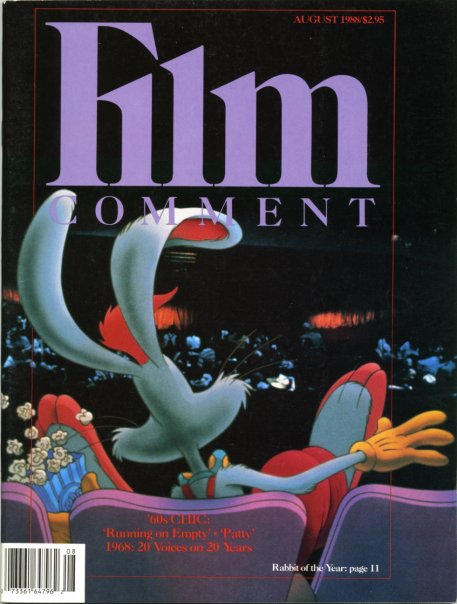 FILM COMMENT magazine side cover Issue 127 July/August 1988