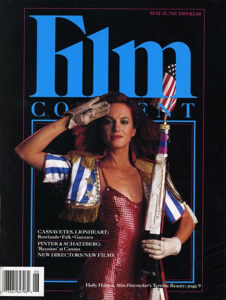 FILM COMMENT magazine side cover Issue 132 May/June 1989