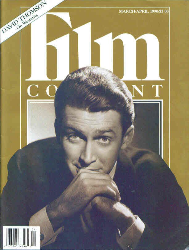 FILM COMMENT magazine side cover Issue 137 March/April 1990