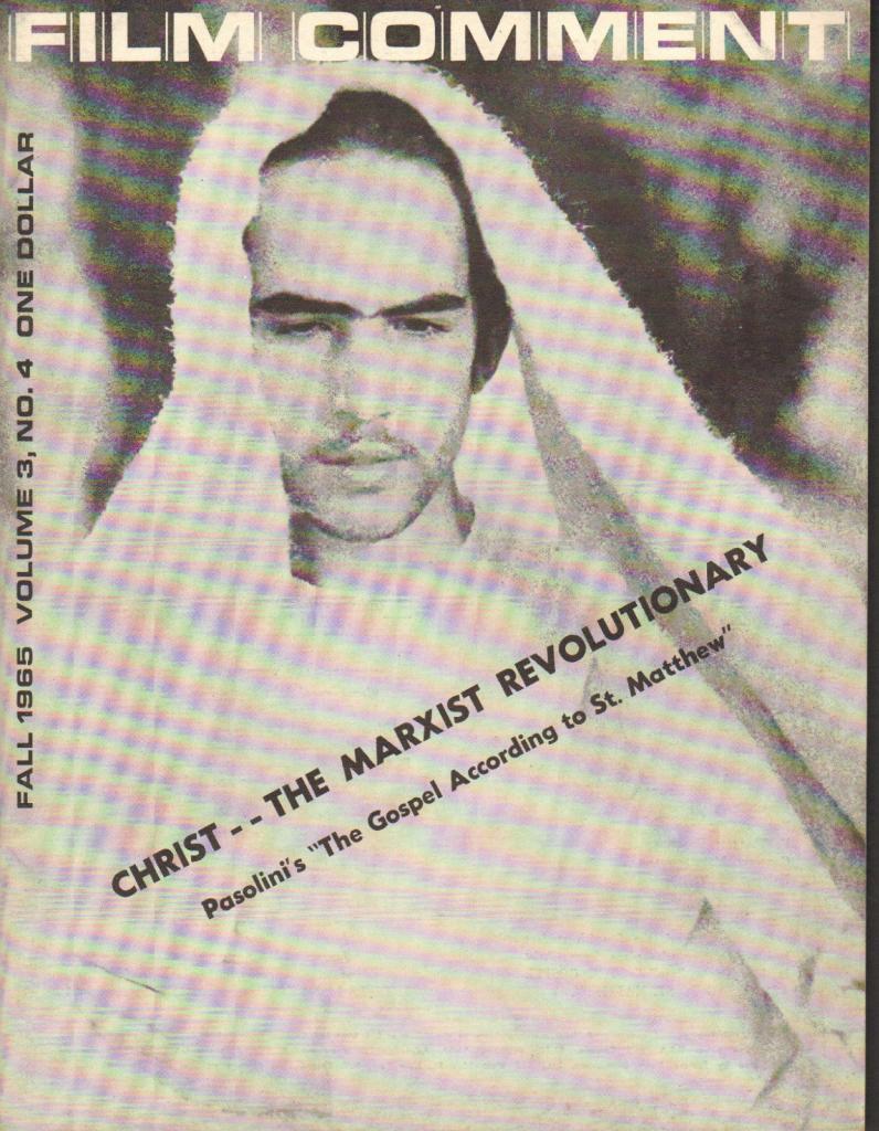 FILM COMMENT magazine side cover Issue 14  Vol 3 # 4 September/October/November 1965