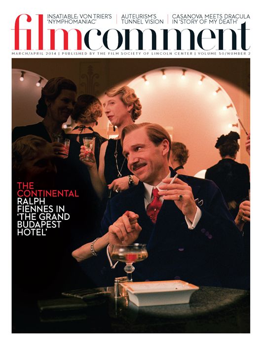 FILM COMMENT magazine side cover Issue 281  Vol 50 # 2 March/April 2014