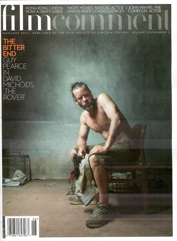FILM COMMENT magazine side cover Issue 282  Vol 50 # 3 May/June 2014