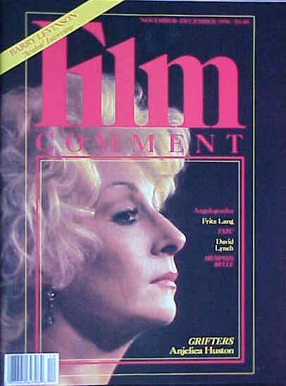 FILM COMMENT magazine side cover Issue 141 November/December 1990