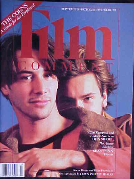 FILM COMMENT magazine side cover Issue 146 September/October 1991