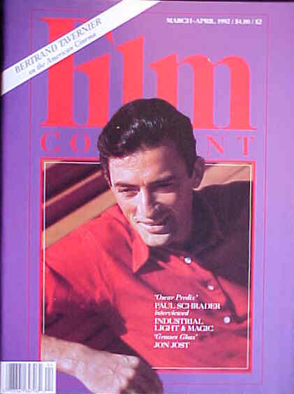 FILM COMMENT magazine side cover Issue 149 March/April 1992