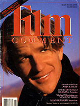 FILM COMMENT magazine side cover Issue 156 May/June 1993
