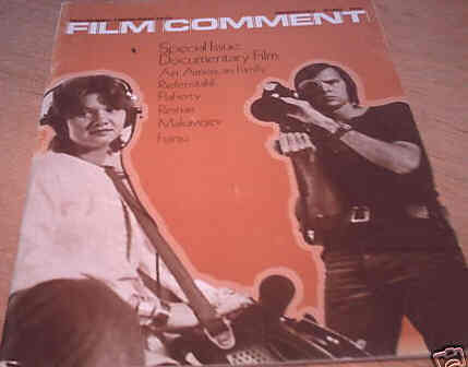 FILM COMMENT magazine side cover Issue 39 November/December 1973