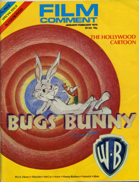 FILM COMMENT magazine side cover Issue 46 January/February 1975