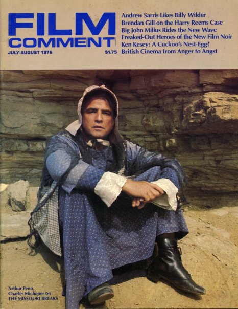 FILM COMMENT magazine side cover Issue 55 July/August 1976