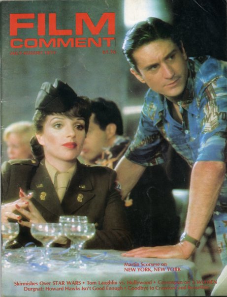 FILM COMMENT magazine side cover Issue 61 July/August 1977