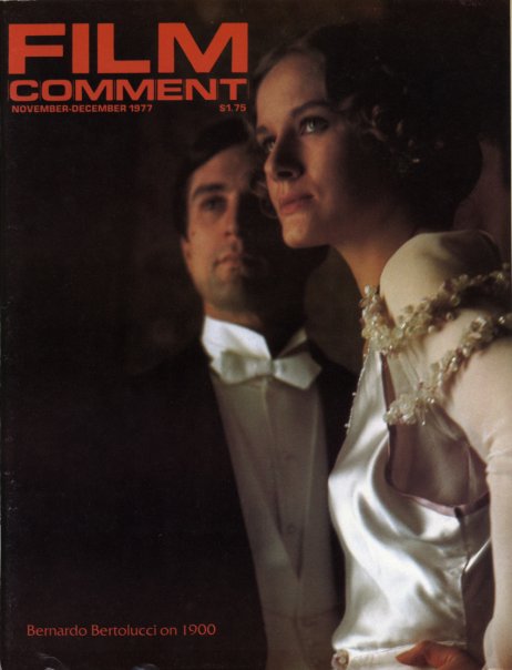 FILM COMMENT magazine side cover Issue 63 November/December 1977