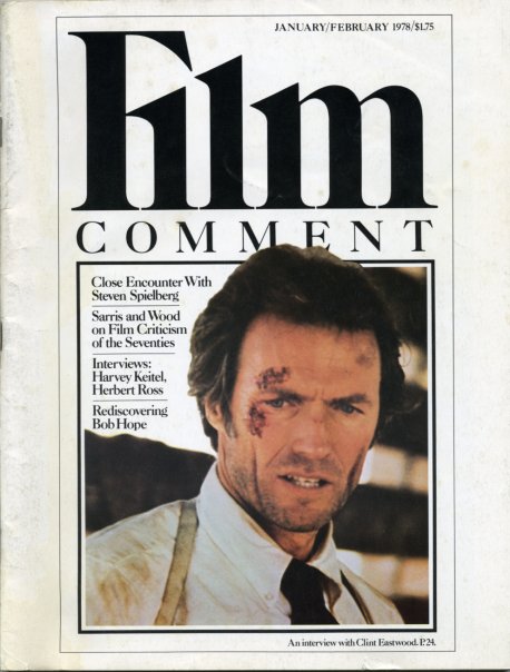 FILM COMMENT magazine side cover Issue 64 January/February 1978