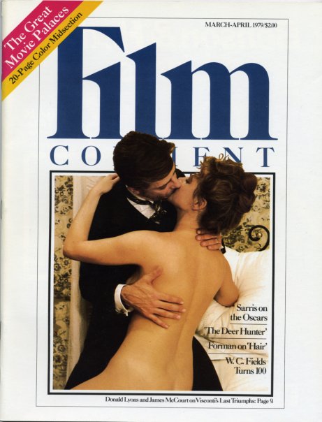 FILM COMMENT magazine side cover Issue 71 March/April 1979