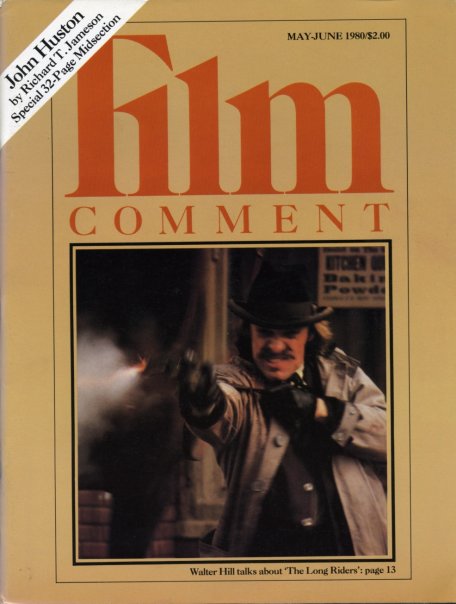 FILM COMMENT magazine side cover Issue 78 May/June 1980