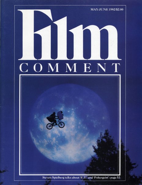 FILM COMMENT magazine side cover Issue 90 May/June 1982