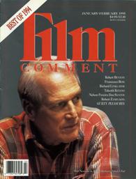 FILM COMMENT magazine side cover Issue 166 January/February 1995