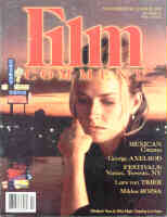 FILM COMMENT magazine side cover Issue 171 November/December 1995