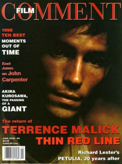 FILM COMMENT magazine side cover Issue 190 January/February 1999