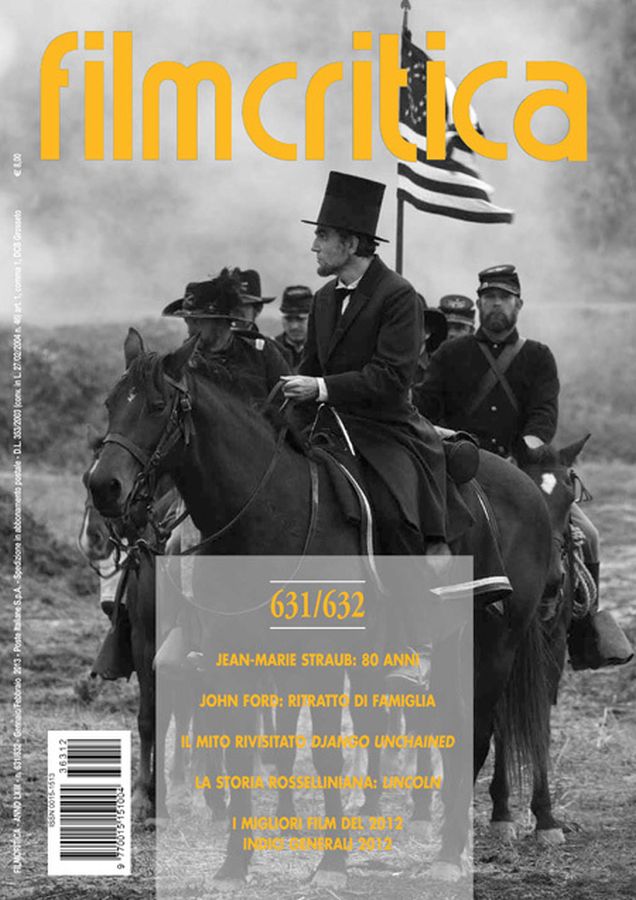 FILMCRITICA magazine side cover Issue 631-2 January-February 2013