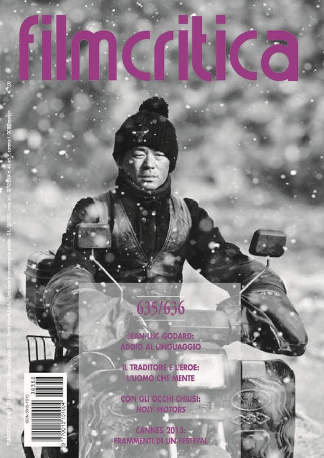 FILMCRITICA magazine side cover Issue 635-6 May-June 2013