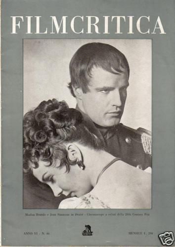 FILMCRITICA magazine side cover Issue 46  1955