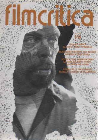 FILMCRITICA magazine side cover Issue 558  2005