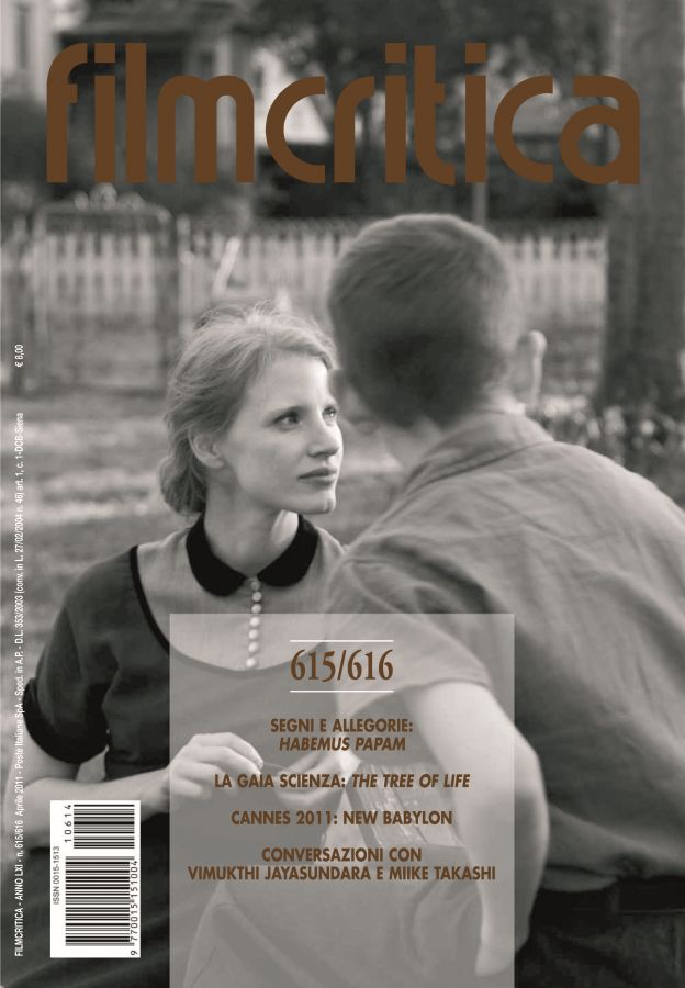 FILMCRITICA magazine side cover Issue 615-1616 May/June 2011