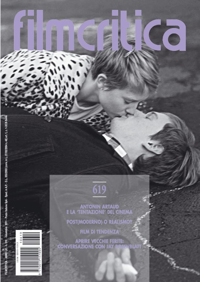 FILMCRITICA magazine side cover Issue 619 November 2011