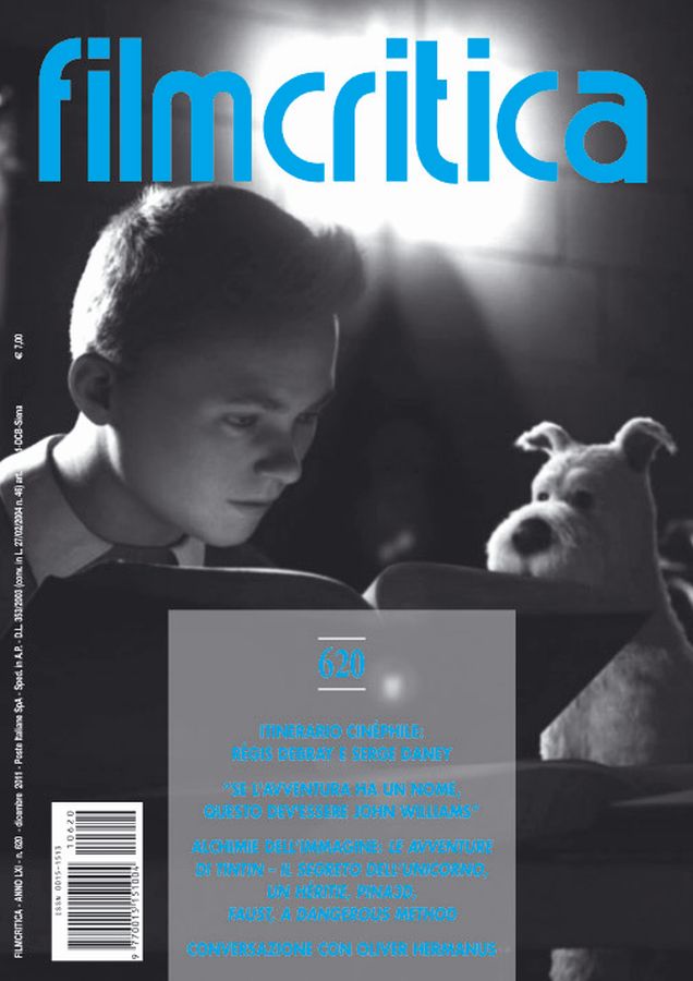 FILMCRITICA magazine side cover Issue 620 December 2011