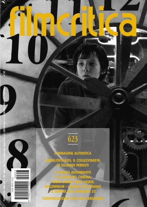 FILMCRITICA magazine side cover Issue 623 March 2012
