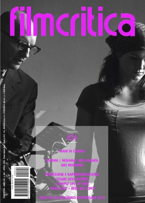 FILMCRITICA magazine side cover Issue 624 April 2012
