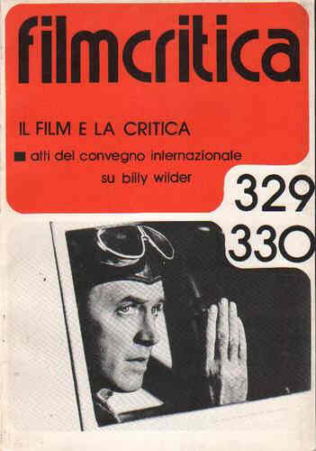 FILMCRITICA magazine side cover Issue 329-30  1982