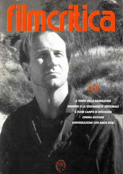FILMCRITICA magazine side cover Issue 420 December 1991