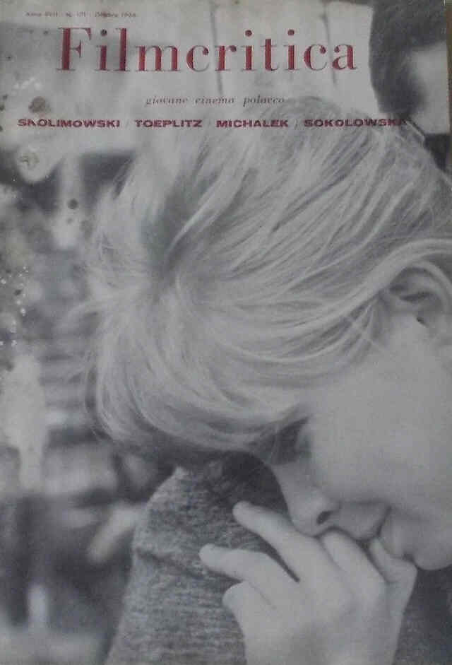 FILMCRITICA magazine side cover Issue 171 October 1966