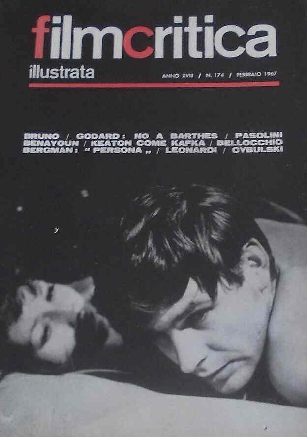 FILMCRITICA magazine side cover Issue 174 February 1967