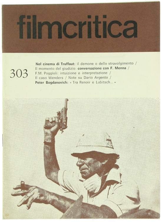 FILMCRITICA magazine side cover Issue 303  March 1980