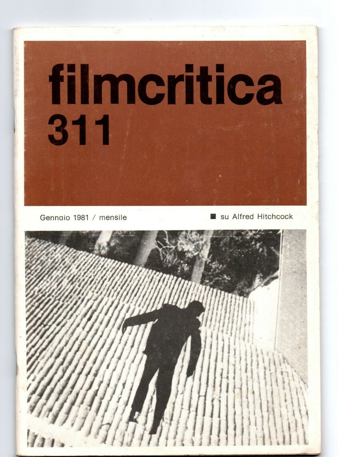 FILMCRITICA magazine side cover Issue 311  January 1981