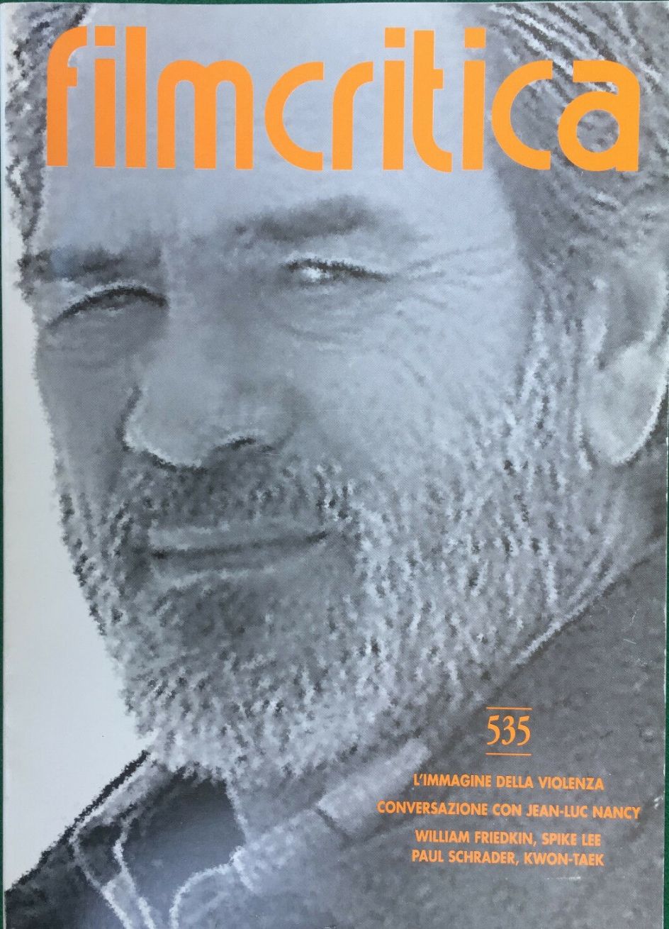 FILMCRITICA magazine side cover Issue 535  May 2003