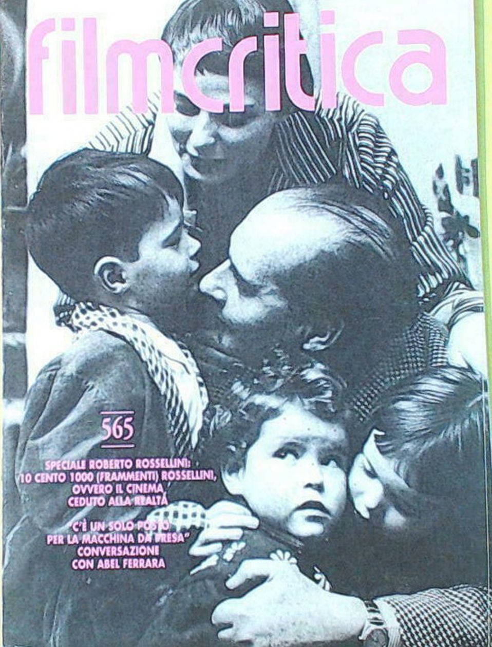 FILMCRITICA magazine side cover Issue 565   2006