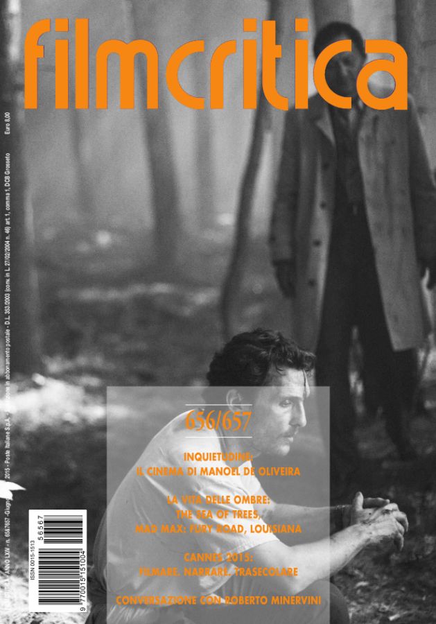 FILMCRITICA magazine side cover Issue 656/657 June/July 2015