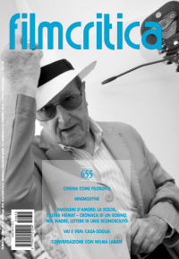 FILMCRITICA magazine side cover Issue 655  2015