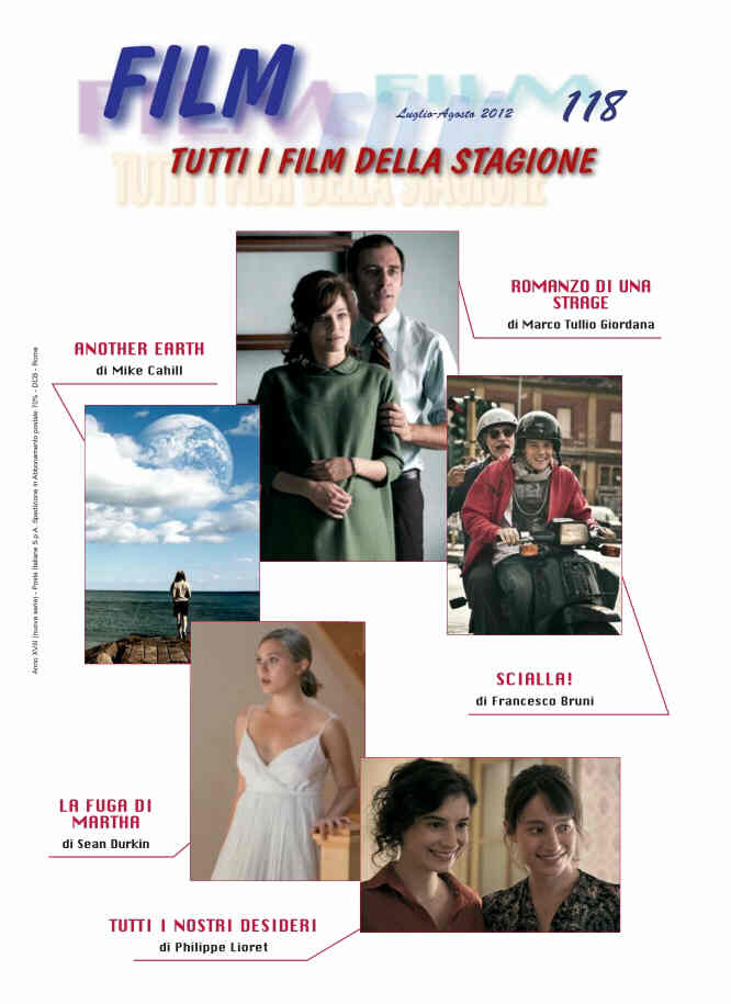 FILM (It) magazine side cover Issue 118 July/August 2012