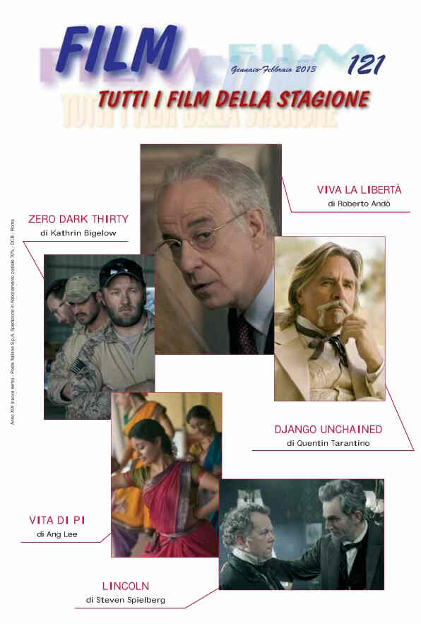 FILM (It) magazine side cover Issue 121 January/February 2013