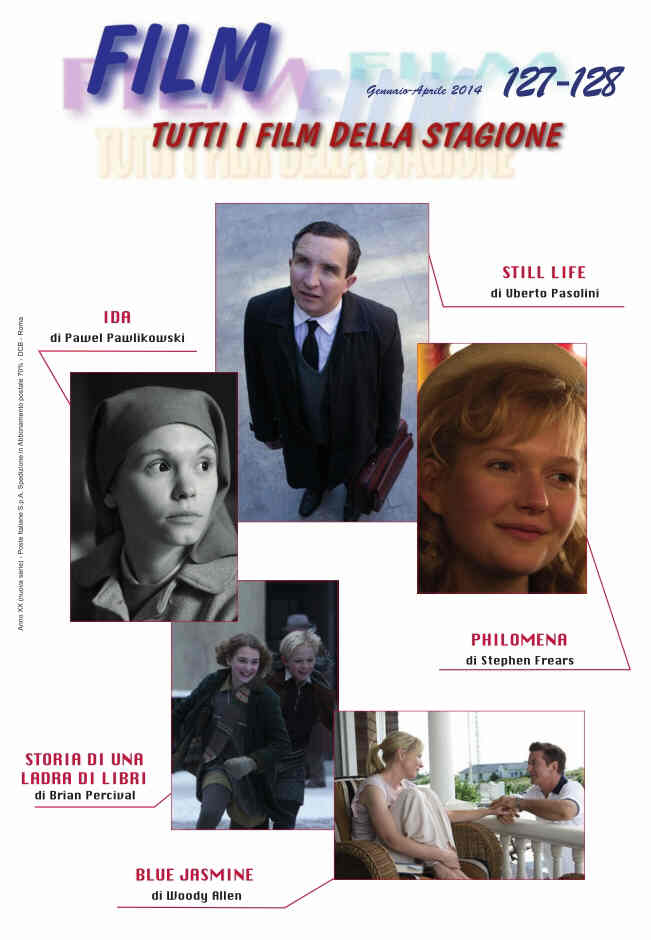 FILM (It) magazine side cover Issue 127/8 January/April 2014