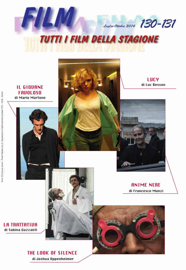 FILM (It) magazine side cover Issue 130/1 July/October 2014