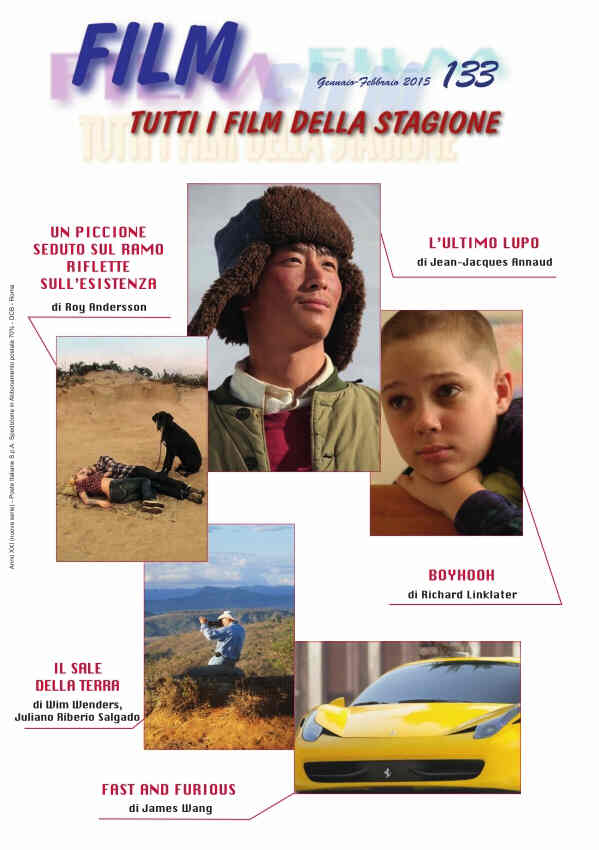 FILM (It) magazine side cover Issue 133 January/February 2015