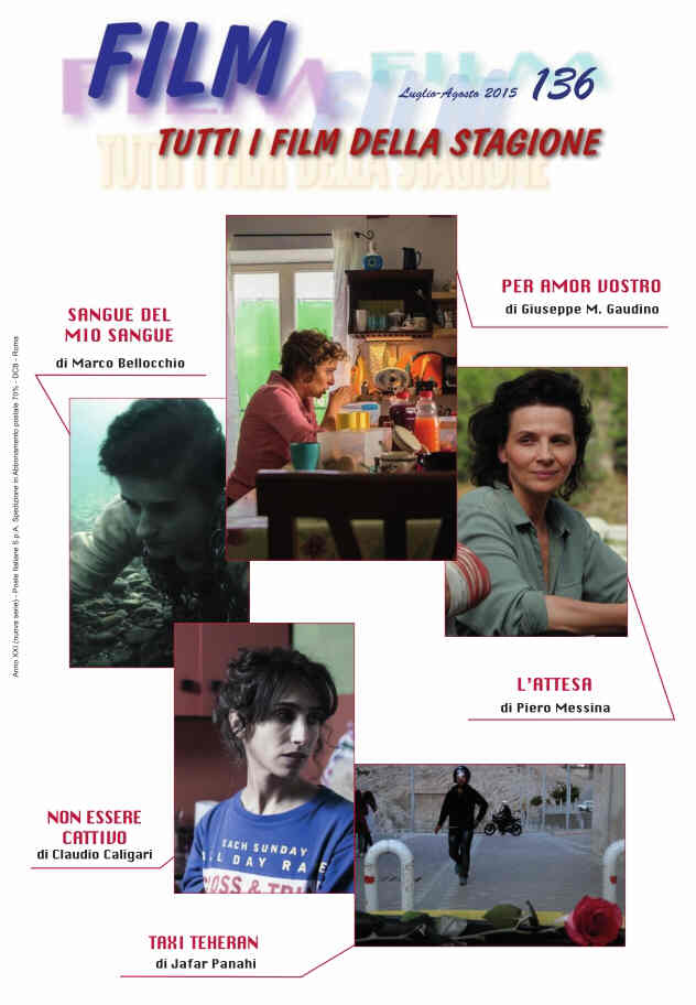 FILM (It) magazine side cover Issue 136 July/August 2015