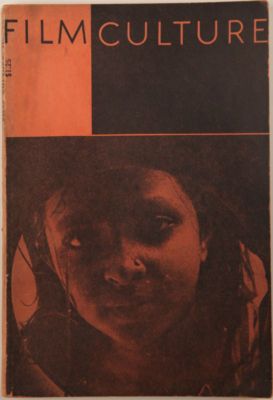 FILM CULTURE magazine side cover Issue 19  1959